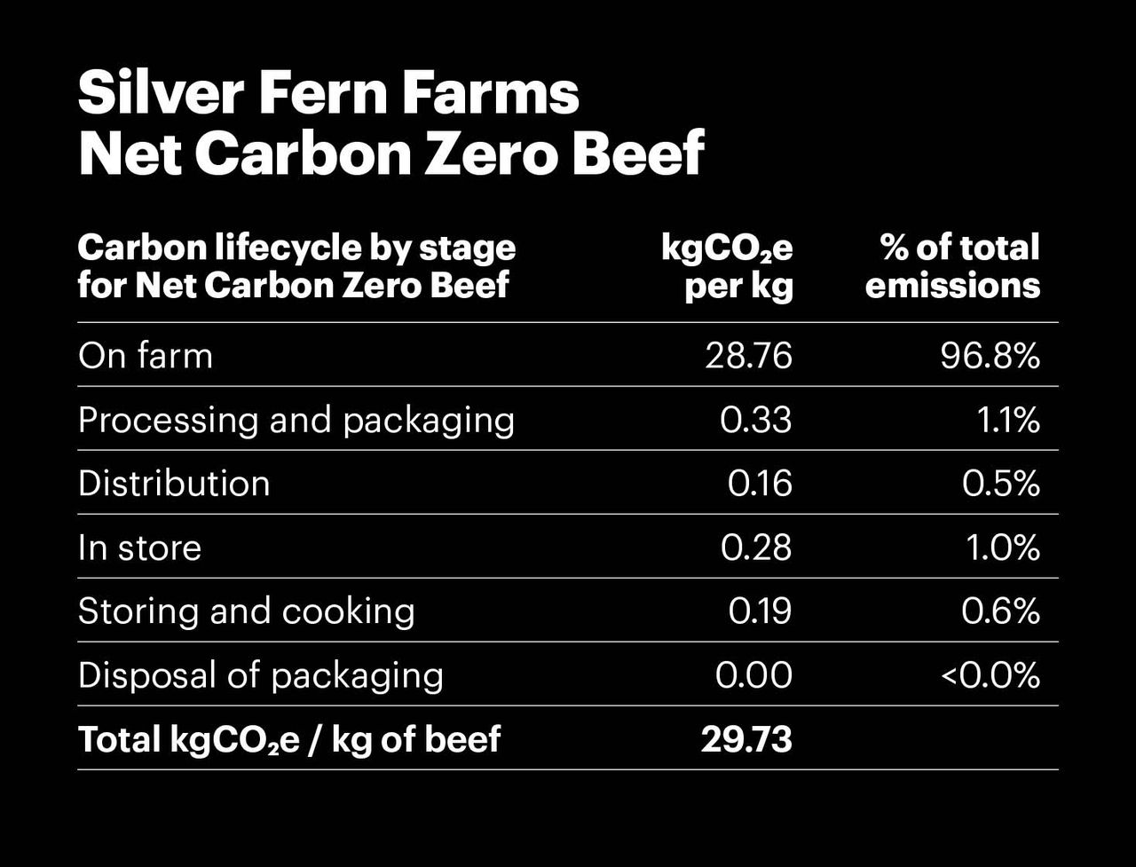 Carbon Footprint Beef